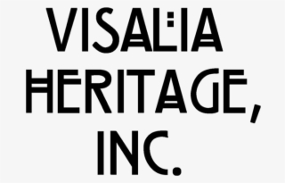 The Visalia Fox Theatre Gratefully Acknowledges The - Oval