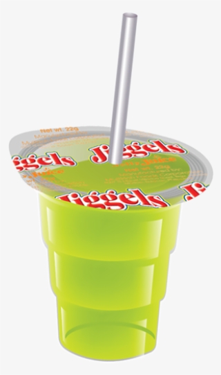 Jelly Juice Comes In A Cup With Straw - Slush