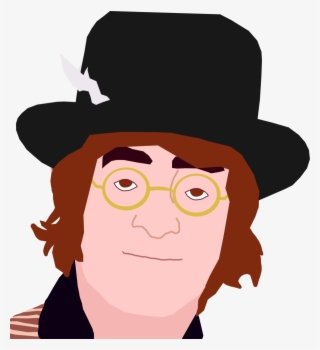 Spectacles Clipart John Lennon Glass - Cartoon