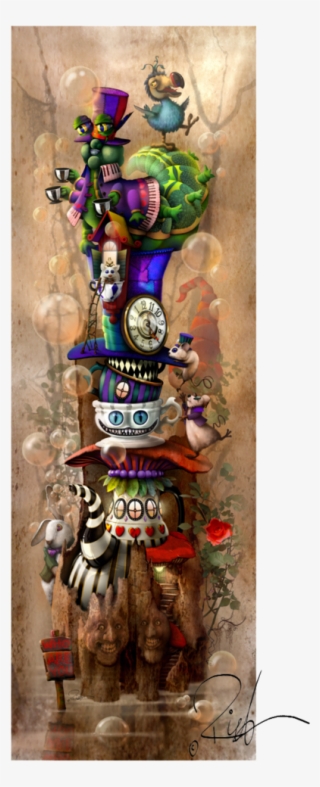 Wonderland Painting Png