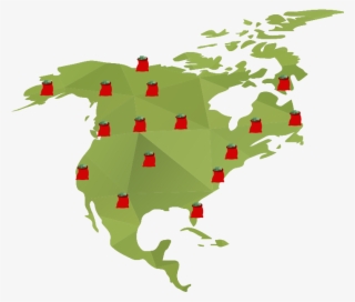 Map - Mexico Highlighted On America Map