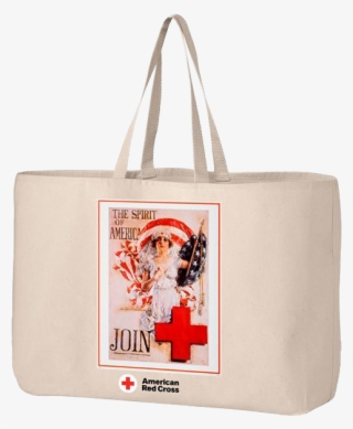 Jumbo Tote Bag With Spirit Of America Poster - Tote Bag