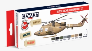 Htk-as87 British Aac Helicopters Paint Set - South African Tanks Ww2