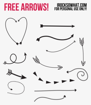 Free Photoshop Arrows 20594 - Brush Mũi Tên Photoshop