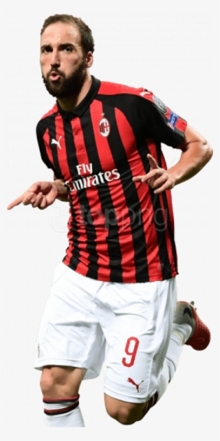 Free Png Download Gonzalo Higuain Png Images Background - Gonzalo Higuain Ac Milan Png