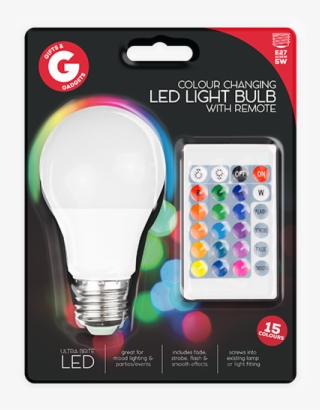 Remote Control Colour Changing Led Bulb Es/e27 - Colour Changing Light Bulbs With Remote