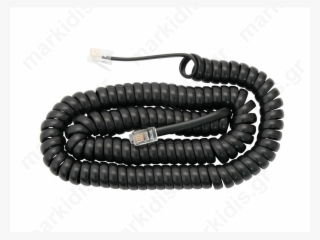 Phone Cord Spiral Black Sp1084p4cb - Cable