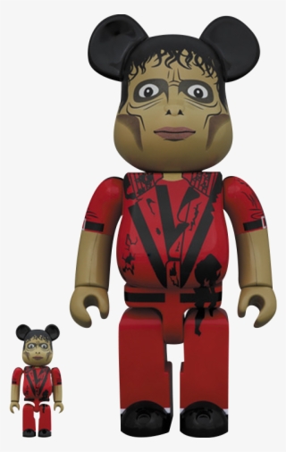Medicom Toy Be@rbrick Michael Jackson Zombie 100% And - Rbricks Michael Jackson