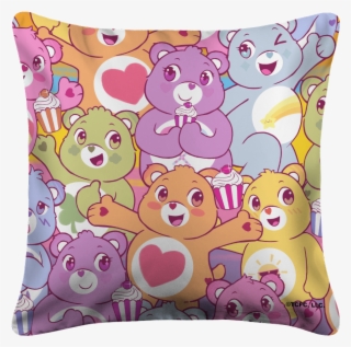 Care Bears Pile White Pillow Case - Cushion