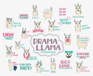 Llamas Png - Cartoon