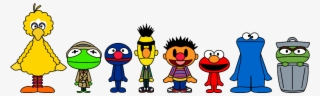 Sesame Street Pacs By Limeth - Sesame Street Characters Chibi