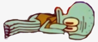 Squidward On A Chair