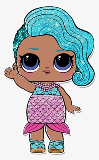 Lol Doll Iron On Transfer With Instruction - Lol Surprise Splash Queen