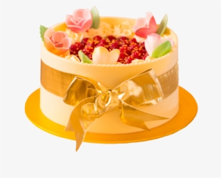 Fresh Handmade 6" Lemon & Elderflower Gateau Order - Birthday Cake