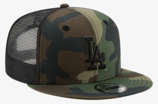 La Dodgers New Era 950 League Essential Woodland Camo - Baseball Cap