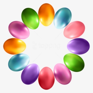 Free Png Download Easter Egg Frame Png Images Background - Balloon