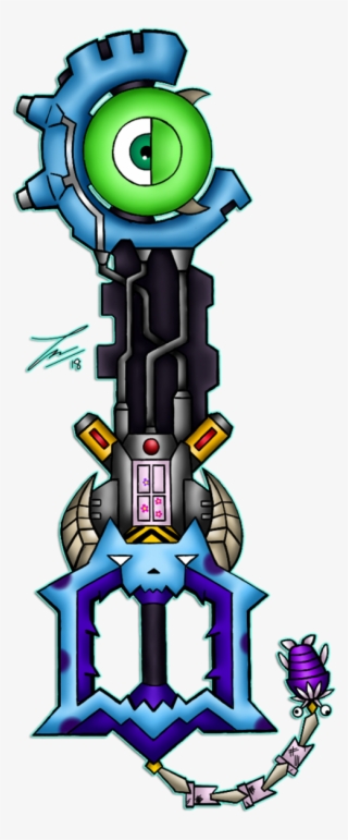 Scream Machine - Monsters Inc Keyblade
