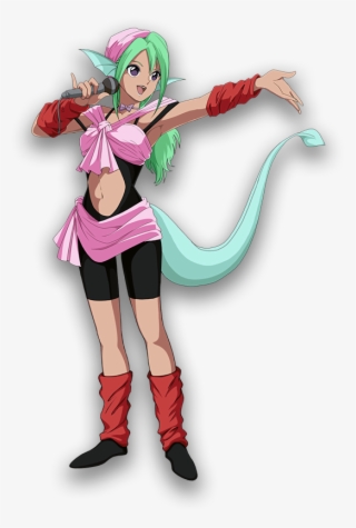 Koto, Juri, Chu, Jin, And Another Botan Are Under The - Cartoon