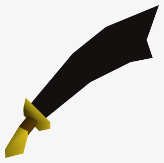 Black Scimitar - Runescape Black Scimitar