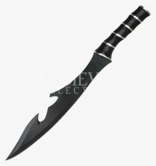 Black Battle Short Sword - Blade