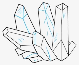 How To Draw Crystals - Drawing Of A Crystal