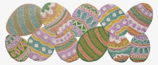 Eggs Table Runner - Easter Beaded Table Runners