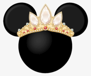 #princess #queen #crown #royal #royalty #gold #mickey - Tangled Mickey Ears With Crown