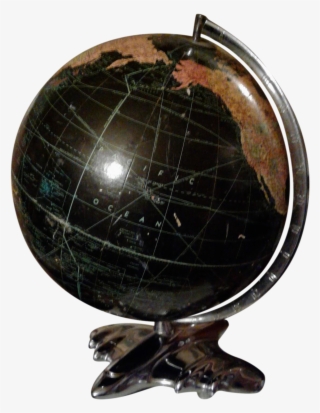 Weber Art Deco World Globe On Chairish - Globe