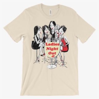 Ladies Night Out T-shirt Wht Being Me - Надписью Девчонки