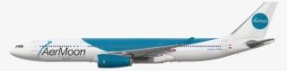 As The “challenger” Airliner Aircraft Lessor Aermoon - Airbus A330 300 Transparent