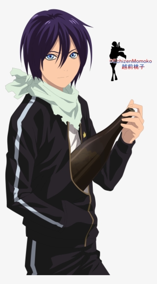 Noragami Yato And His Beloved Bottle Feel Free To Use - Noragami Yato Png