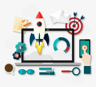 Idea Clipart Story Solution - Digital Marketing Vector Png