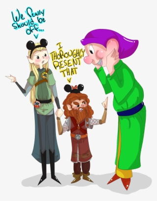 Legolas And Gimli Disney Adventures - Disney Legolas