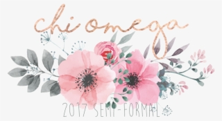 This Is What The Final Design Looked Like - Watercolor Flowers Transparent Background