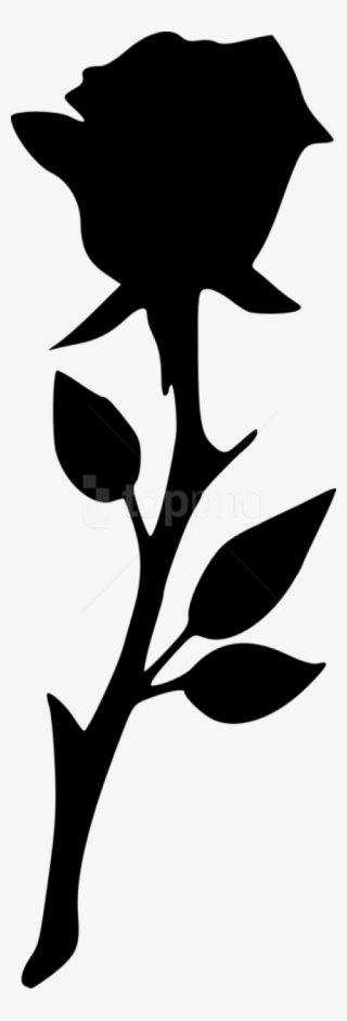 Free Png Rose Silhouette Png Images Transparent - Portable Network Graphics