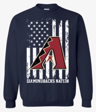 Arizona Diamondbacks Nations Baseball Us Flag Fourth - Walking Dead Abraham Tshirts