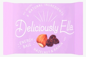 Hazelnut & Raisin Energy Ball - Deliciously Ella Cacao & Almond Energy Ball 1 Ball