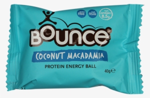 Bounce Coconut Macadamia Protein Energy Ball - Bounce Bites Cacao Peanut Crunch 30g