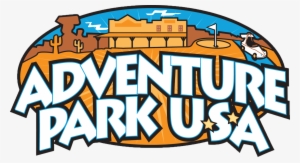 15 Person Minimum For Group Bookings, With A $50 Deposit - Adventure Park Usa Logo
