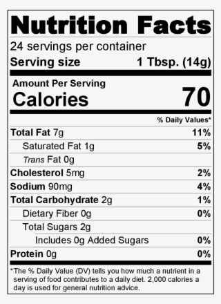 Preparation Instructions - Tropicana Nutrition Facts Label