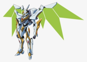 Lancelot Albion Front Lineart Color - Knightmare Frame Lancelot Albion