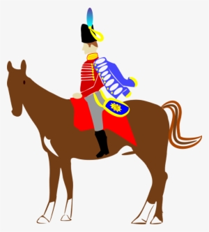 Man, Riding, Horse, Rider, Barrie, Cavalry, Drama - Cartoon Man On Horse