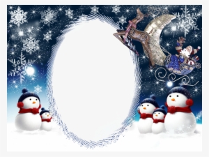 Frame-76 - Snowman Png Photo Frames