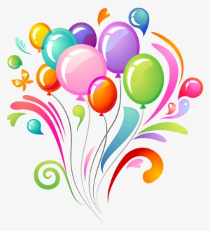 Globos Fiesta Png - Birthday Png
