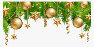 Christmas Ornament Border Png - Christmas Border Png Transparent