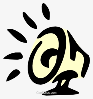 Air Horn Royalty Free Vector Clip Art Illustration - Siren