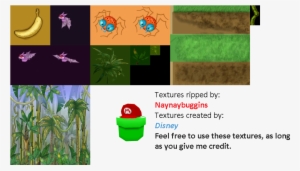 Click For Full Sized Image Jungle Vines - Toontown Online Texture