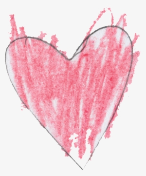 Clipart Freeuse Download Heart By Michael D Age North - Pink Heart Drawing Png