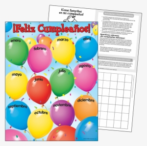 Laminas Decorativas Y Educativas En Español - Birthday Charts For Classroom Decoration