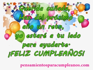 De Cumpleaos Para Mi Esposo Con Mensaje - Felicitar A Una Cuñada